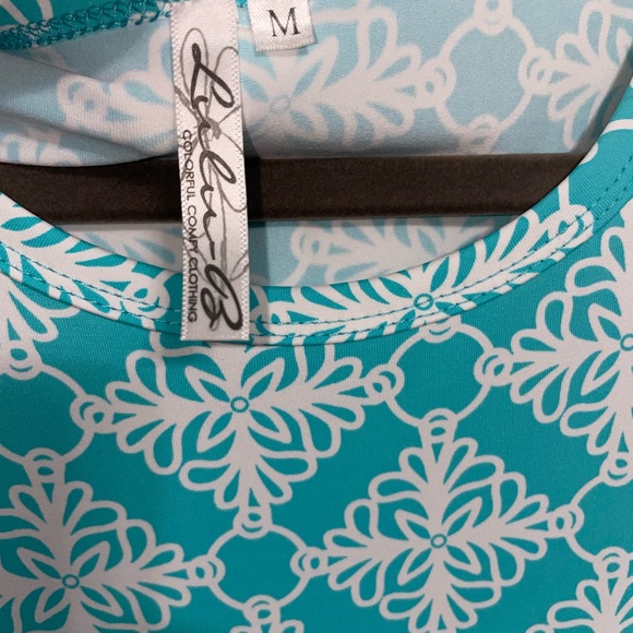 Lulu B Summer Dress, UPF 50+ for outdoor wear. - Picture 2 of 5